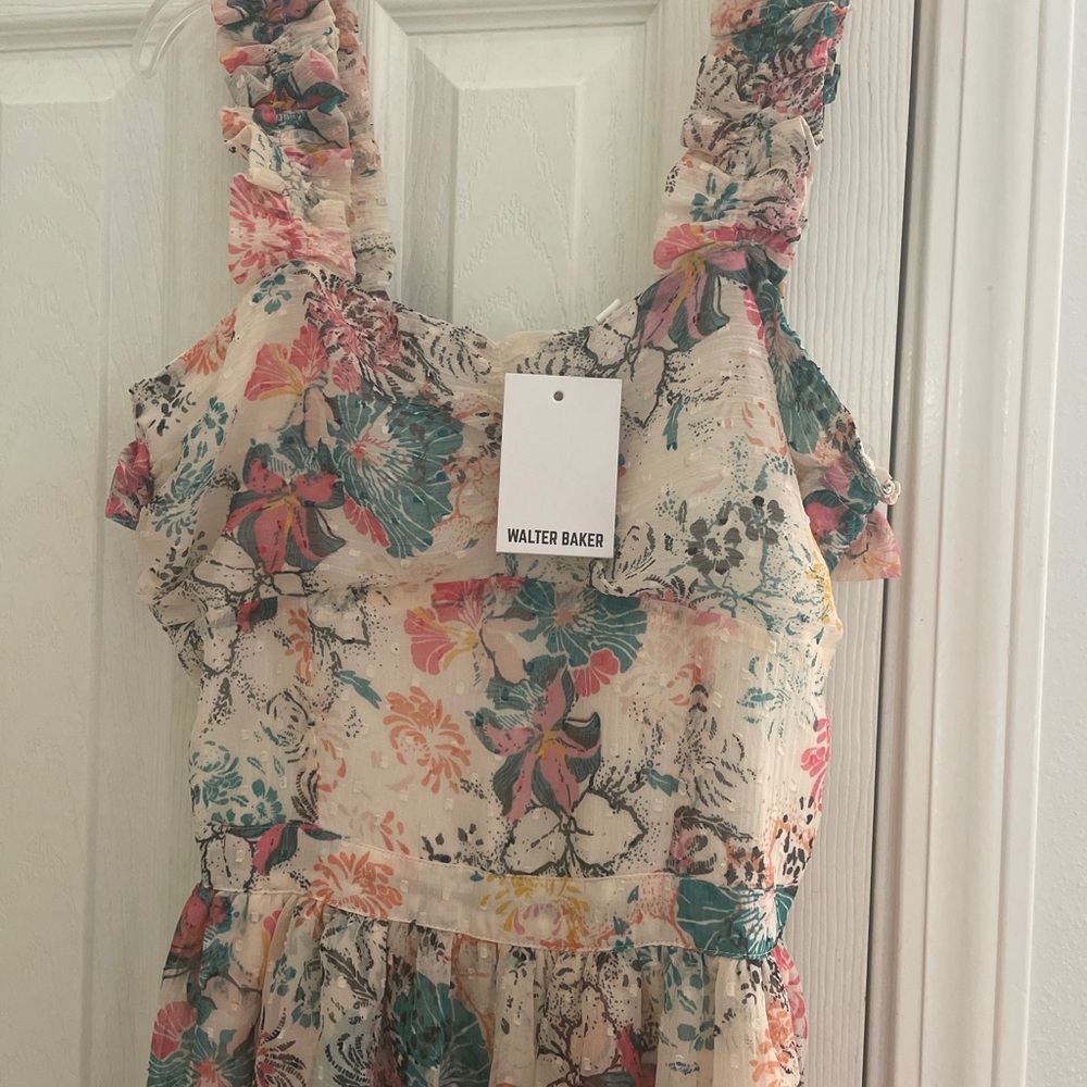 Walter Baker Floral Dress NWT MSRP$228 - Picture 3 of 6